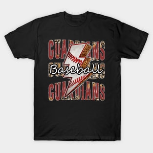 Graphic Baseball Guardians Proud Name Team Vintage T-Shirt